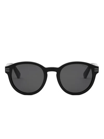Bvlgari Pantos-frame Sunglasses In Black