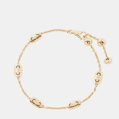 Pre-owned Bvlgari Parentesi 18k Yellow Gold Bracelet