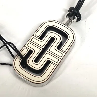 Pre-owned Bvlgari Parentesi Leather Necklace () In Multi
