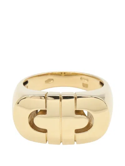 Pre-owned Bvlgari Parentesi Ring In Gold