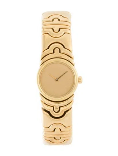 Pre-owned Bvlgari Parentesi Watch, 20mm In Multi