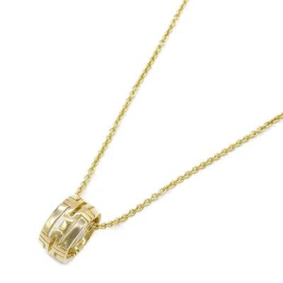 Pre-owned Bvlgari Parentesi Yellow (18k) Necklace () In Gold