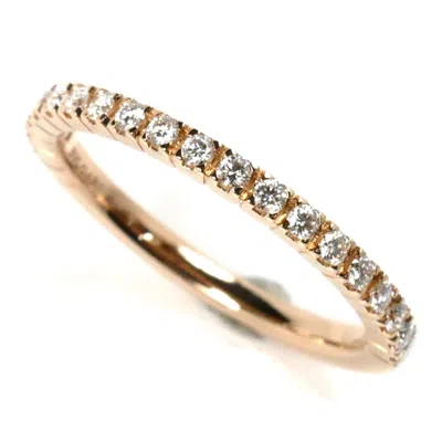 Pre-owned Bvlgari Pink Gold (18k) Band Ring ()