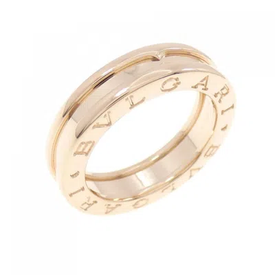 Pre-owned Bvlgari Pink Gold (18k) Band Ring () In Multi