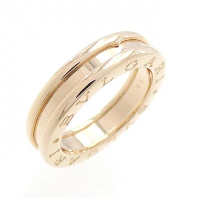 Pre-owned Bvlgari Pink Gold (18k) Band Ring () In Multi
