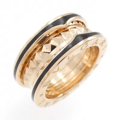 Pre-owned Bvlgari Pink Gold (18k) Band Ring () In Multi