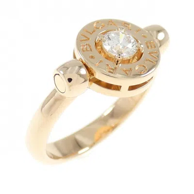 Pre-owned Bvlgari Pink Gold (18k) Band Ring () In Multi