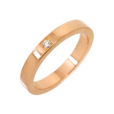 Pre-owned Bvlgari Pink Gold (18k) Band Ring () In Multi