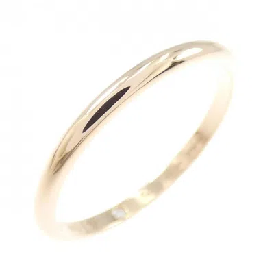 Pre-owned Bvlgari Pink Gold (18k) Band Ring ()