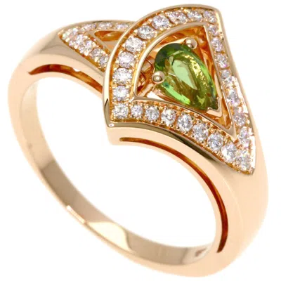 Pre-owned Bvlgari Pink Gold (18k) Band Ring ()