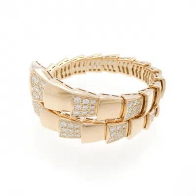 Pre-owned Bvlgari Pink Gold (18k) Bangle ()