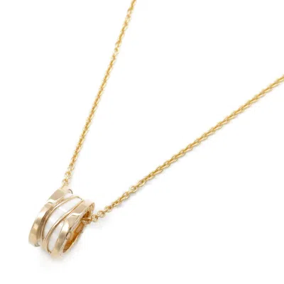Pre-owned Bvlgari Pink Gold (18k) Ceramic Necklace () In Multi