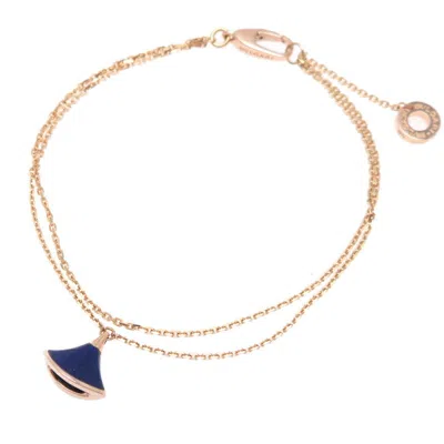 Pre-owned Bvlgari Pink Gold (18k) Charm Bracelet ()
