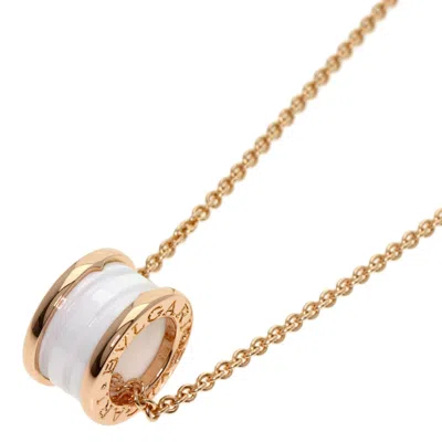 Pre-owned Bvlgari Pink Gold (18k) Necklace ()