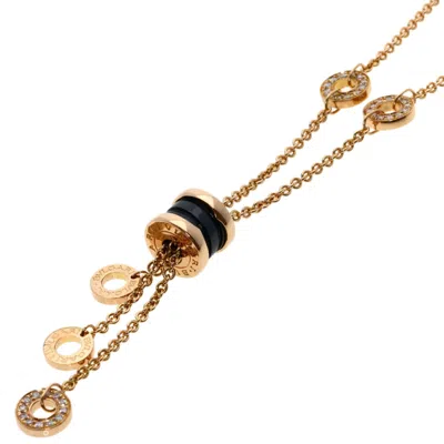 Pre-owned Bvlgari Pink Gold (18k) Necklace ()