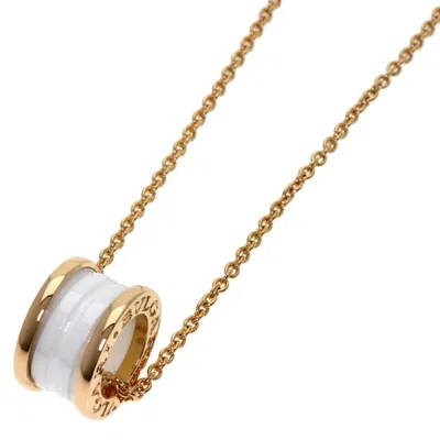 Pre-owned Bvlgari Pink Gold (18k) Necklace ()