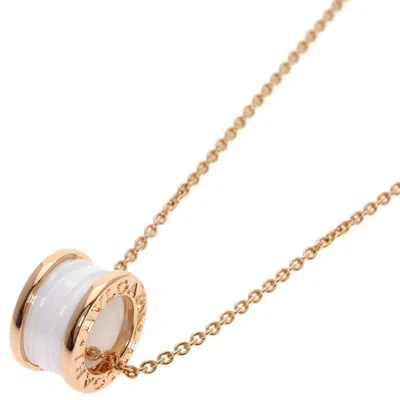 Pre-owned Bvlgari Pink Gold (18k) Necklace ()
