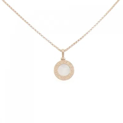Pre-owned Bvlgari Pink Gold (18k) Necklace ()