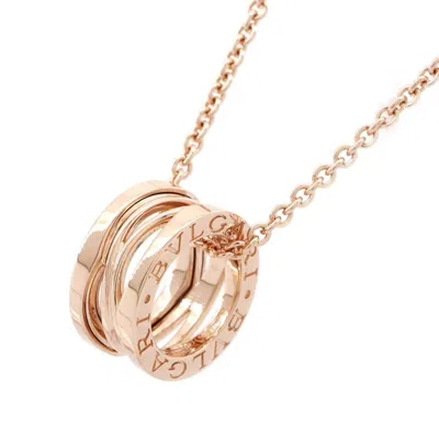 Pre-owned Bvlgari Pink Gold (18k) Necklace ()