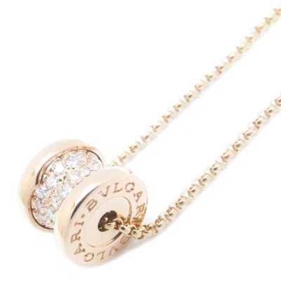 Pre-owned Bvlgari Pink Gold (18k) Necklace ()