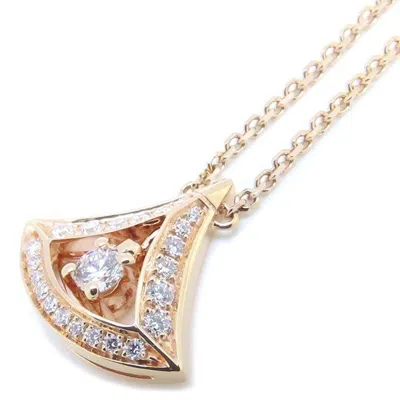 Pre-owned Bvlgari Pink Gold (18k) Necklace ()