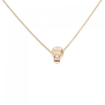 Pre-owned Bvlgari Pink Gold (18k) Necklace ()