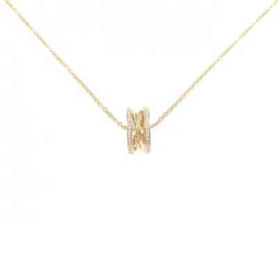 Pre-owned Bvlgari Pink Gold (18k) Necklace ()