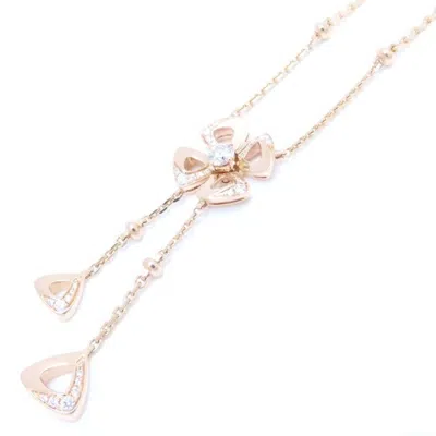 Pre-owned Bvlgari Pink Gold (18k) Necklace ()