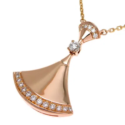 Pre-owned Bvlgari Pink Gold (18k) Necklace ()
