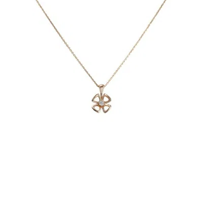 Pre-owned Bvlgari Pink Gold (18k) Necklace () In Multi