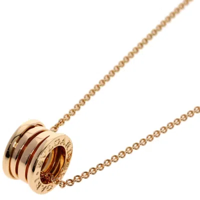 Pre-owned Bvlgari Pink Gold (18k) Necklace () In Multi