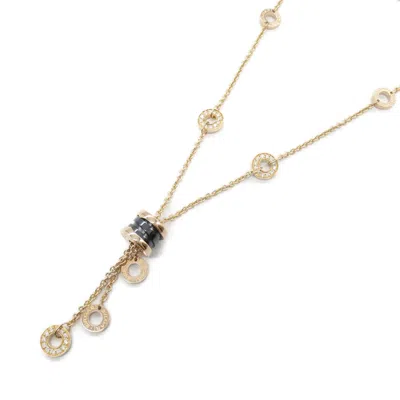 Pre-owned Bvlgari Pink Gold Clear Pink Gold (18k) Ceramic Necklace () In Multi