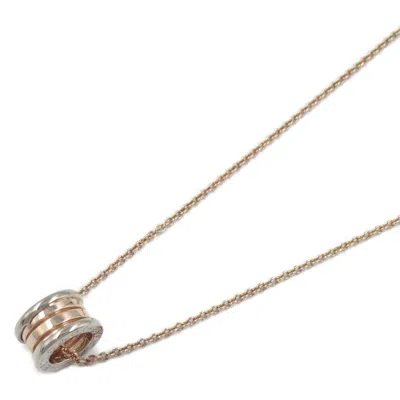Pre-owned Bvlgari Pink Gold Gold Pink Gold (18k) Gold (18k) Necklace () In Multi