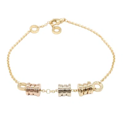 Pre-owned Bvlgari Pink Gold Gold Yellow Gold Yellow Gold (18k) Pink Gold (18k) Gold (18k) Charm Bracelet () In Multi