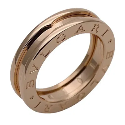 Pre-owned Bvlgari Pink Gold Pink Gold (18k) Band Ring ()