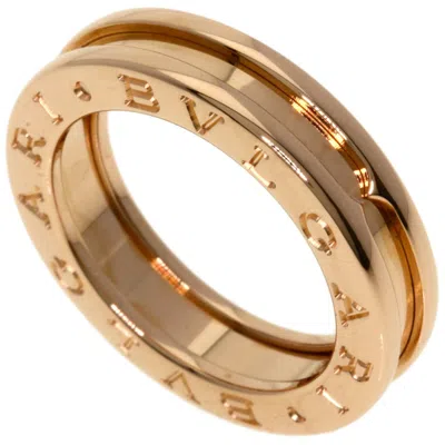 Pre-owned Bvlgari Pink Gold Pink Gold (18k) Band Ring ()