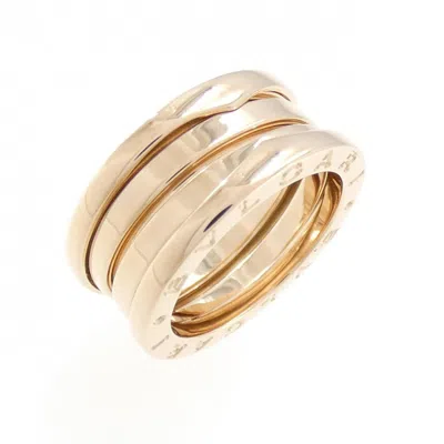 Pre-owned Bvlgari Pink Gold Pink Gold (18k) Band Ring ()