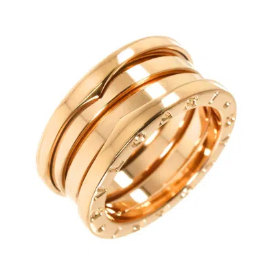 Pre-owned Bvlgari Pink Gold Pink Gold (18k) Band Ring ()