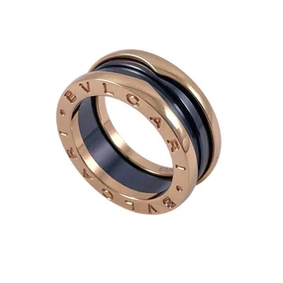 Pre-owned Bvlgari Pink Gold Pink Gold (18k) Band Ring ()