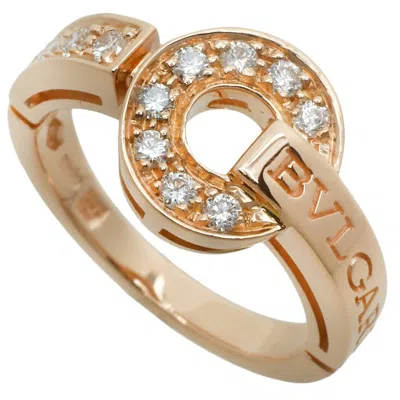 Pre-owned Bvlgari Pink Gold Pink Gold (18k) Band Ring ()