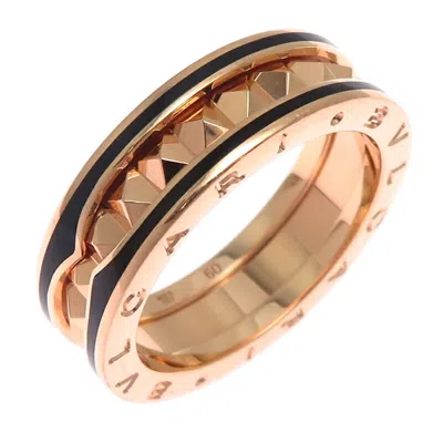 Pre-owned Bvlgari Pink Gold Pink Gold (18k) Band Ring ()