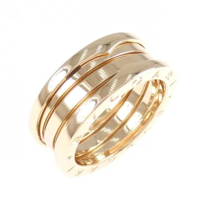 Pre-owned Bvlgari Pink Gold Pink Gold (18k) Band Ring ()