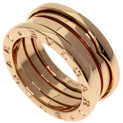 Pre-owned Bvlgari Pink Gold Pink Gold (18k) Band Ring ()