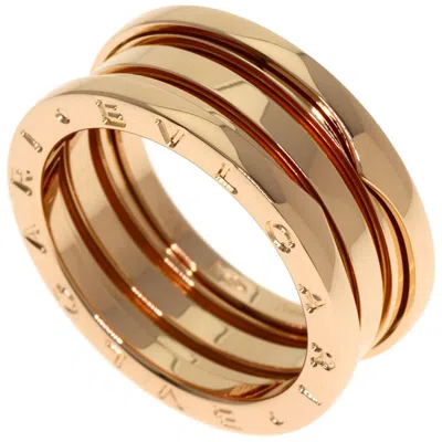 Pre-owned Bvlgari Pink Gold Pink Gold (18k) Band Ring ()