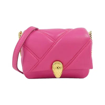 Pre-owned Bvlgari Pink Leather Shoulder Bag ()
