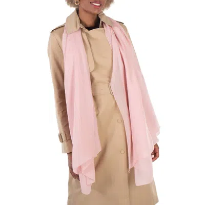 Bvlgari Pink Logomania Silk Maxi Stole 245356