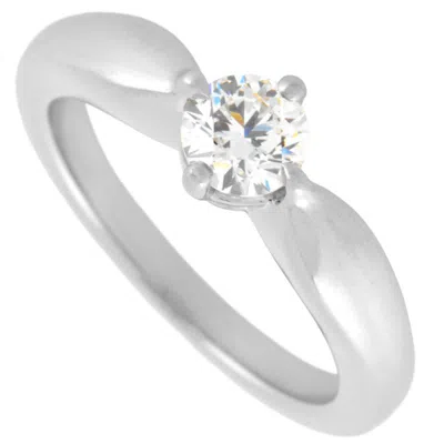 Pre-owned Bvlgari Platinum 950 Band Ring ()