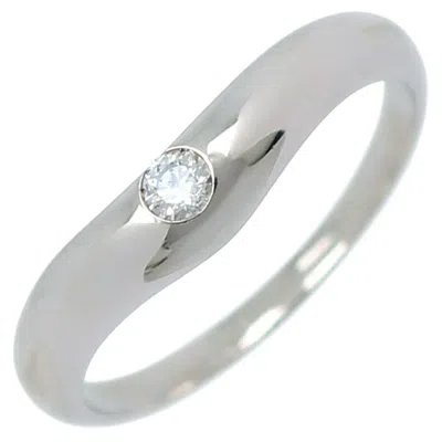 Pre-owned Bvlgari Platinum 950 Band Ring ()