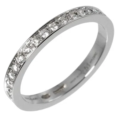 Pre-owned Bvlgari Platinum 950 Band Ring ()