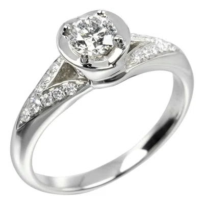 Pre-owned Bvlgari Platinum 950 Band Ring ()